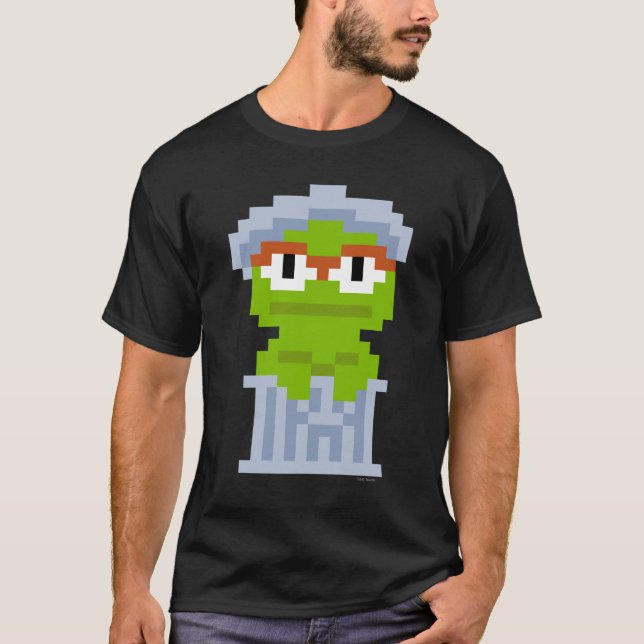 Camiseta Oscar el arte de Grouch Pixel (Anverso)