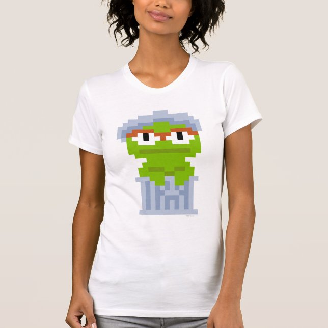 Camiseta Oscar el arte de Grouch Pixel (Anverso)