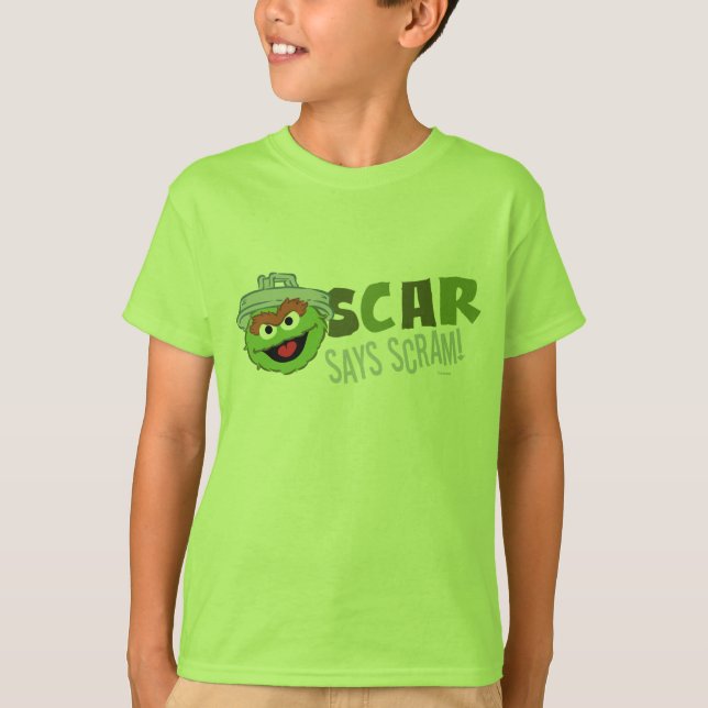 Camiseta Oscar el grito de la pandilla (Anverso)