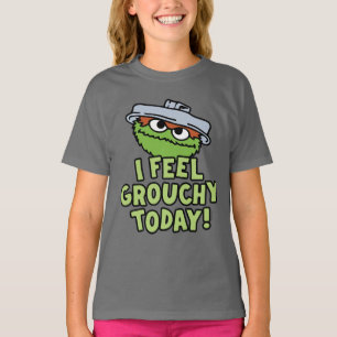 Camiseta Oscar el Grouch Hoy Me Siento Grouchy.