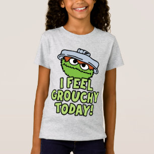 Camiseta Oscar el Grouch   Hoy Me Siento Grouchy.