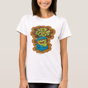 Camiseta Oscar el Grouch   Psicodélico