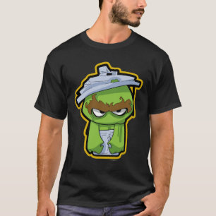 Camiseta Oscar el Grouch Zombie