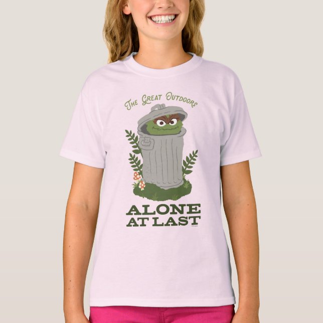 Camiseta Oscar El Gruñón | El Gran Aire Libre (Anverso)