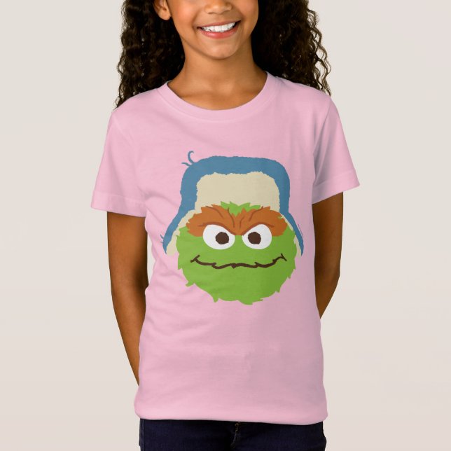 Camiseta Oscar el rostro de Grouch Woodland (Anverso)