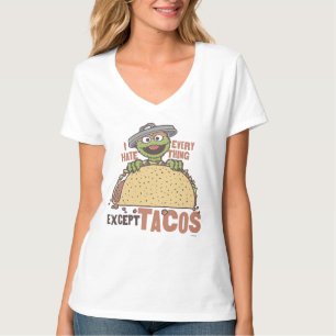 Camiseta Oscar I Odio Todo Excepto Los Tacos