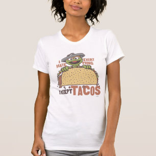 Camiseta Oscar I Odio Todo Excepto Los Tacos