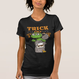 Camiseta Oscar la Grouch - Trick o Trete, Scram!