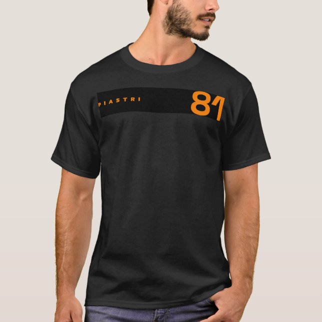 Camiseta Oscar Piastri 81 Moderno (Anverso)