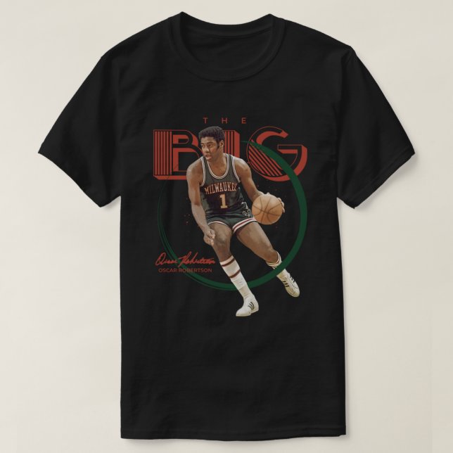 Camiseta Oscar Robertson  (Diseño del anverso)