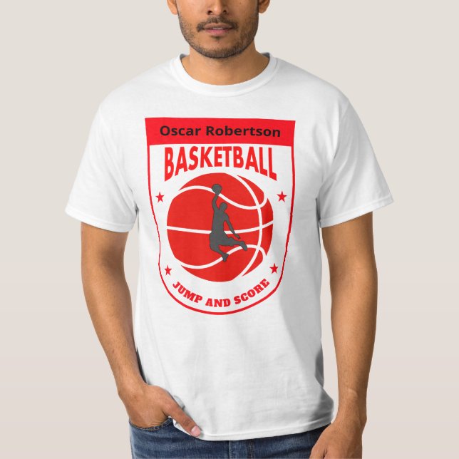 Camiseta Oscar Robertson BASKETBALL (Anverso)