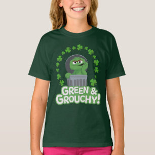 Camiseta Oscar   ¡Verde y Grouchy!