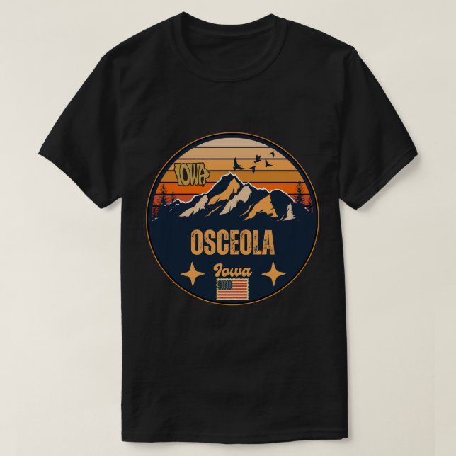 Camiseta Osceola, Iowa (Diseño del anverso)