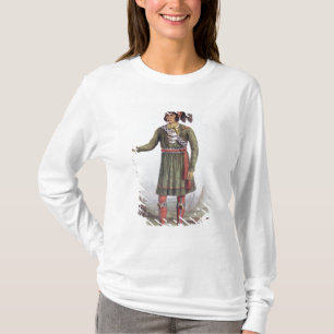 Camiseta Osceola o "sol naciente", un líder del Seminole