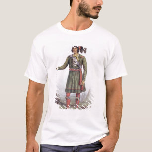 Camiseta Osceola o "sol naciente", un líder del Seminole