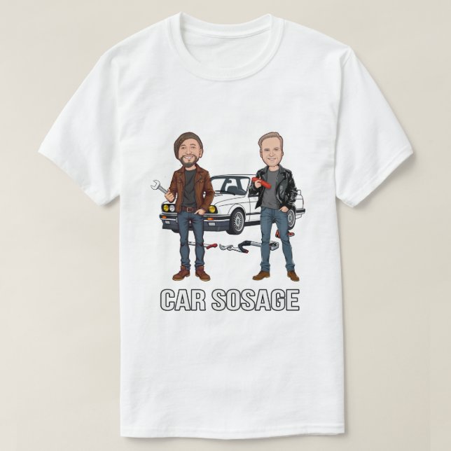 Camiseta oscilación de coche sos age s12 e30 (Diseño del anverso)