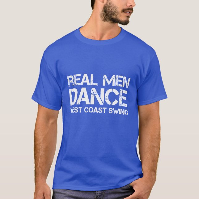 Camiseta Oscilación real de la costa oeste de la danza de (Anverso)