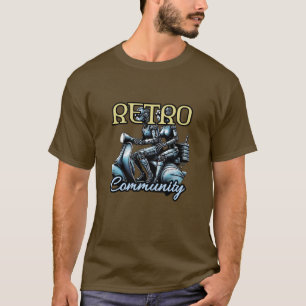 Camiseta oscura básica