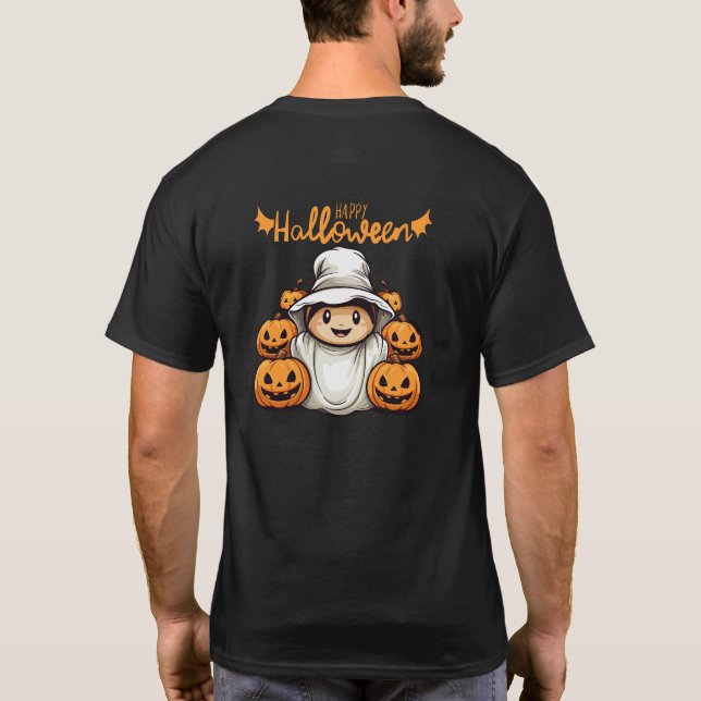 Camiseta oscura básica (Reverso)