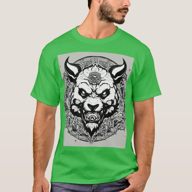 Camiseta oscura básica (Anverso)