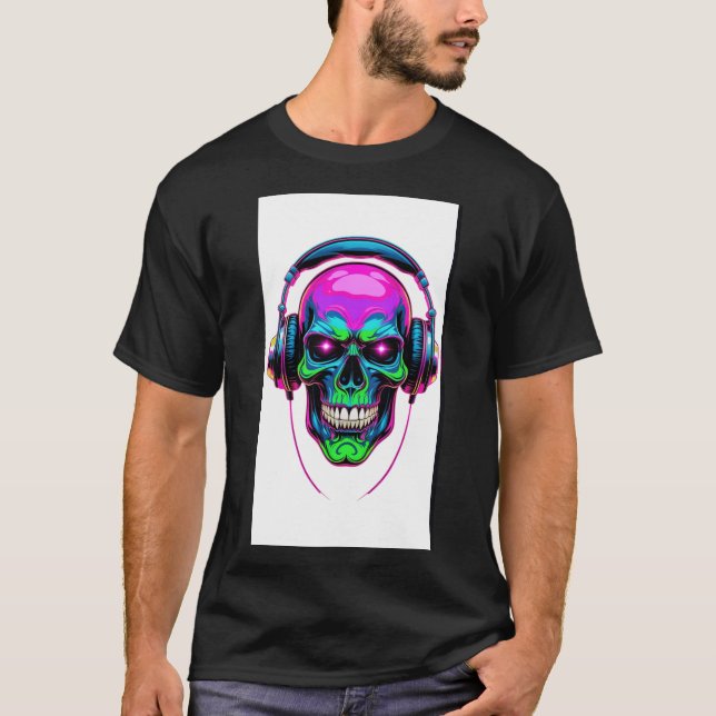 Camiseta oscura básica (Anverso)