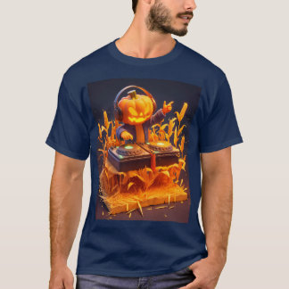 Camiseta oscura básica