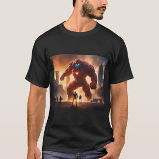 Camiseta oscura básica