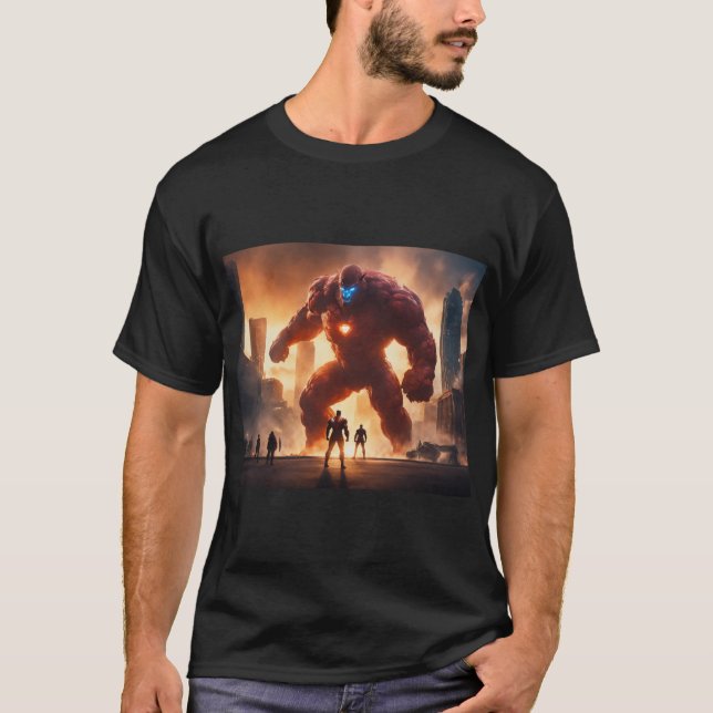 Camiseta oscura básica (Anverso)