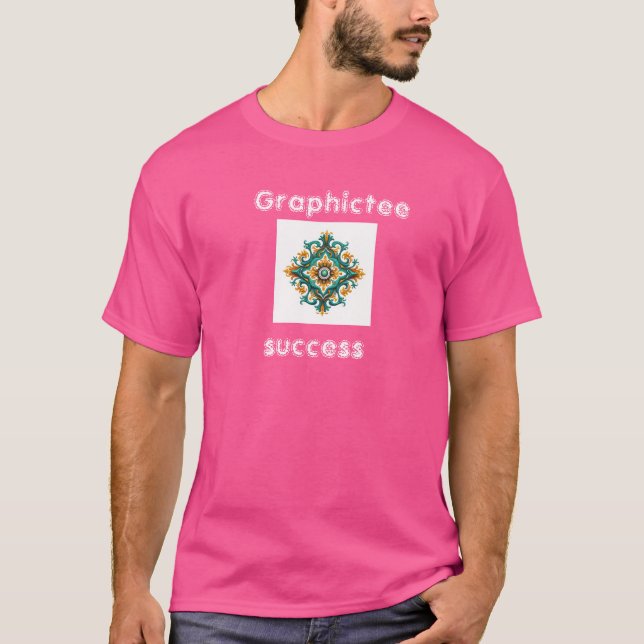 Camiseta oscura básica (Anverso)