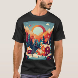 Camiseta oscura básica
