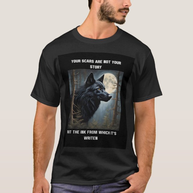 Camiseta oscura básica (Anverso)