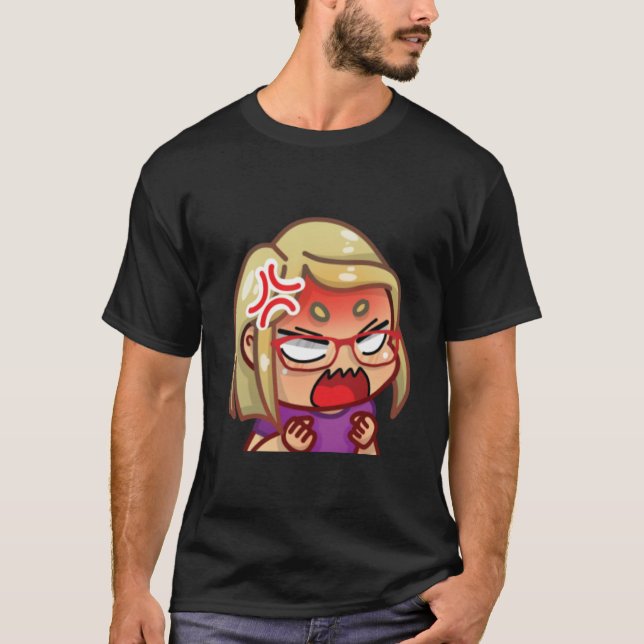 Camiseta oscura básica (Anverso)