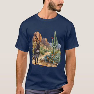 Camiseta oscura básica
