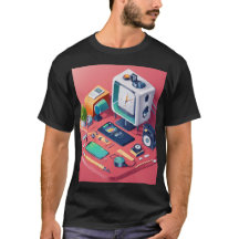 Camiseta oscura básica