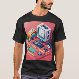 Camiseta oscura básica