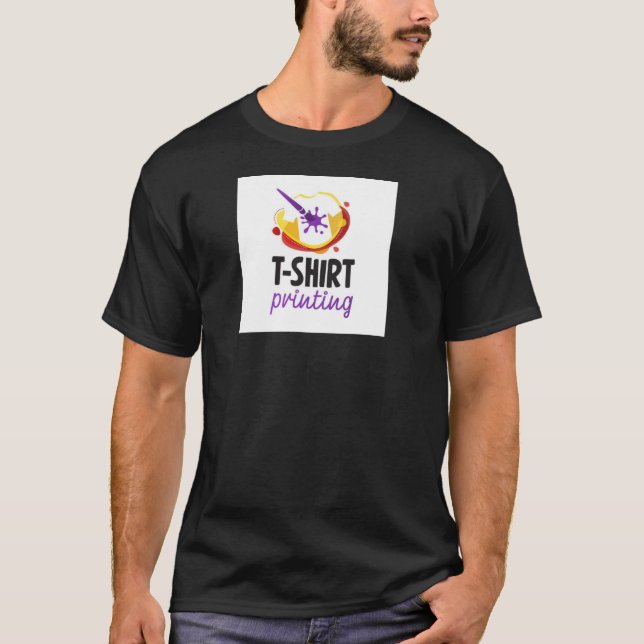 Camiseta oscura básica (Anverso)