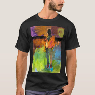 Camiseta oscura básica