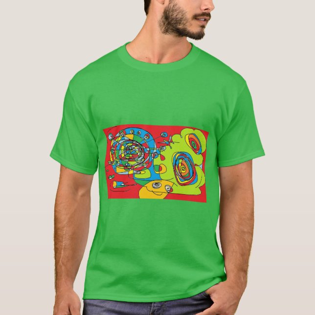 Camiseta oscura básica (Anverso)