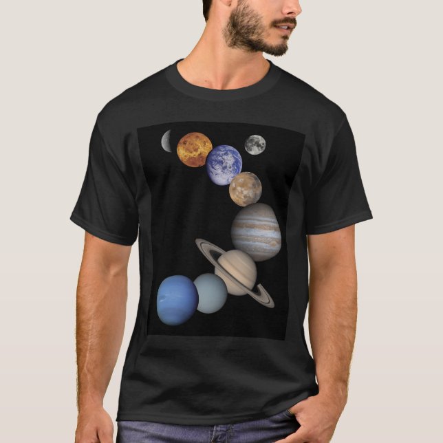 Camiseta oscura básica (Anverso)