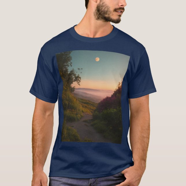 Camiseta oscura básica (Anverso)