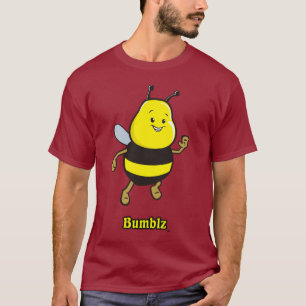 Camiseta oscura básica de Bumblz