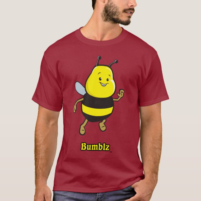 Camiseta oscura básica de Bumblz (Anverso)