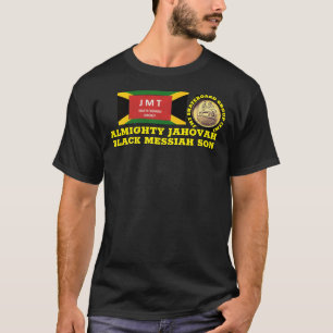 Camiseta oscura básica de JAH & BLACK MESSIAH