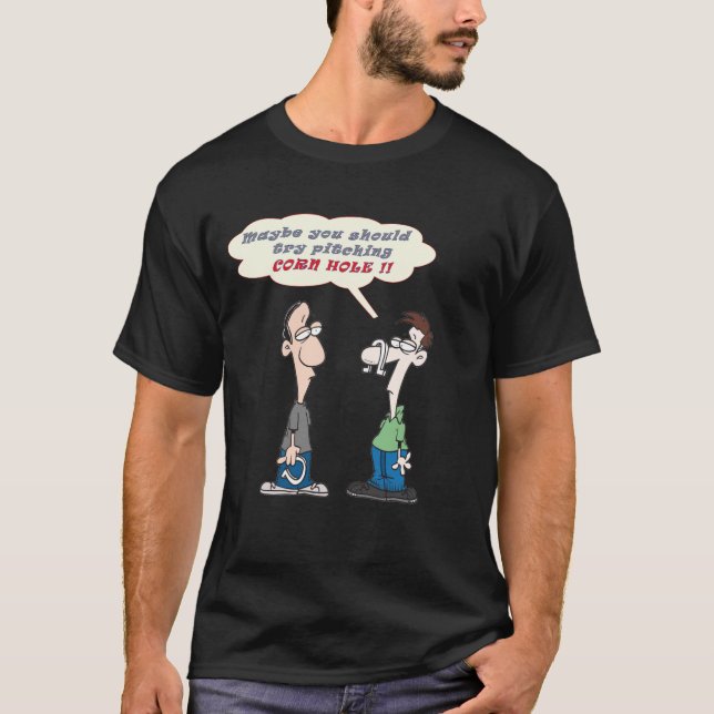 Camiseta oscura básica de las herraduras (Anverso)