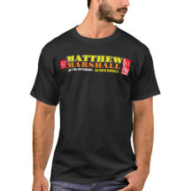 Camiseta oscura básica de MATTHEW MARSHALL