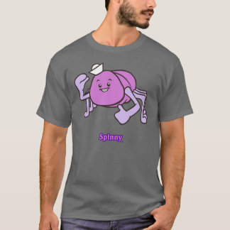 Camiseta oscura básica de Spinny
