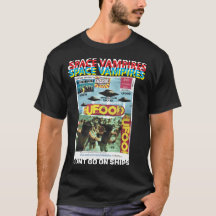 Camiseta oscura básica de VAMPIROS ESPACIALES
