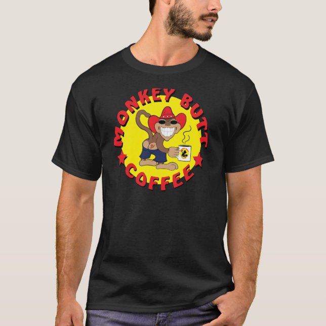 Camiseta oscura básica del vaquero del MBC (Anverso)