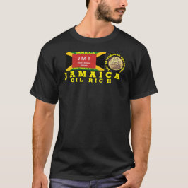 Camiseta oscura básica en JAMAICA RICA EN PETRÓLEO