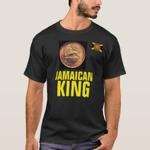 Camiseta oscura básica JMT del rey jamaicano